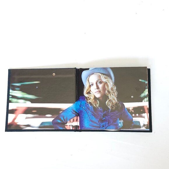 Madonna Music Limited Edition Black Hessian CD Preowned - Picture 2 of 7